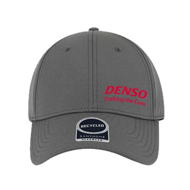 DENSO Titan Recycled 6 Panel Adjustable Cap - Dark Grey