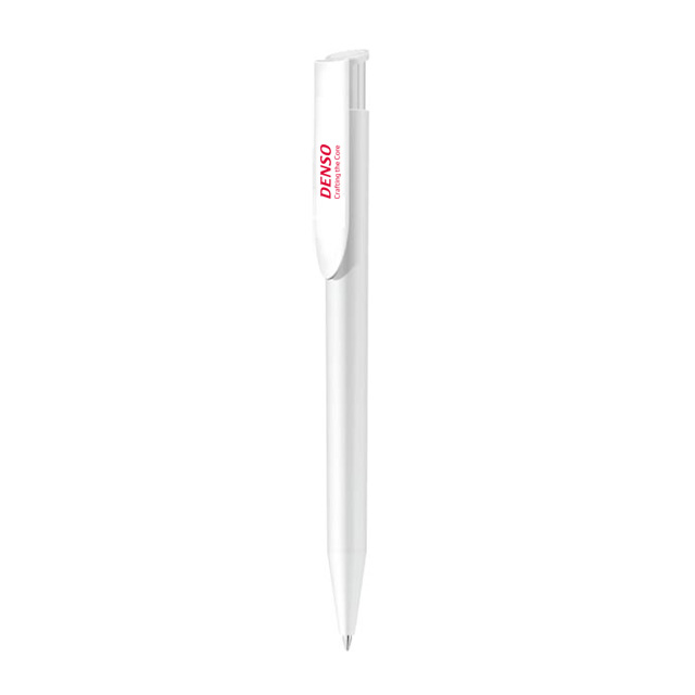 DENSO UMA HAPPY Plastic Pen - White