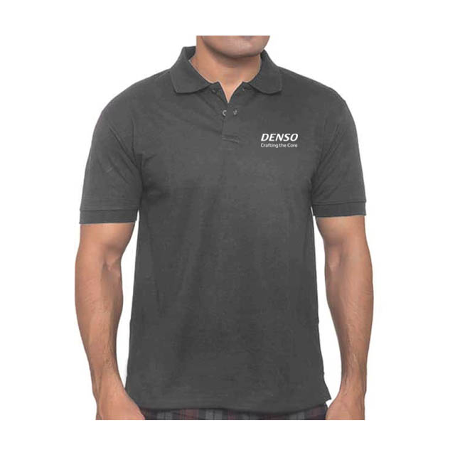 DENSO Basic DryNCool Polo Shirt with UV protection - Charcoal Grey