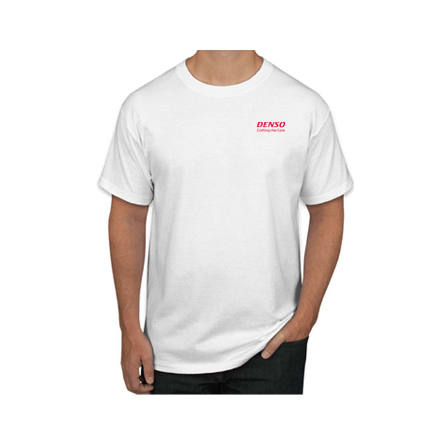 DENSO Premium 100% Cotton Roundneck T-shirt - White