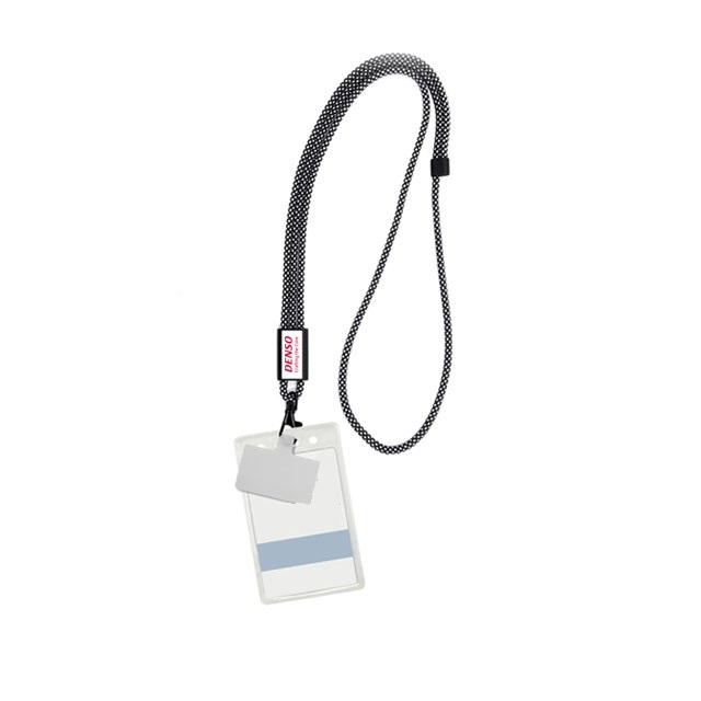 DENSO Crossbody Phone Holder / Corporate Lanyard - White