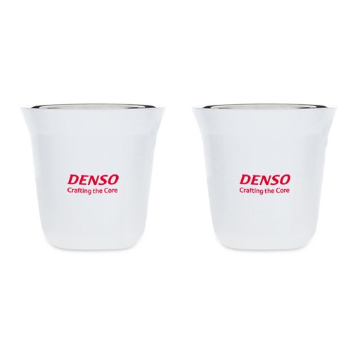 [DNSO 011] DENSO Gift Set of 2 Premium Arabic Coffee Cups - White