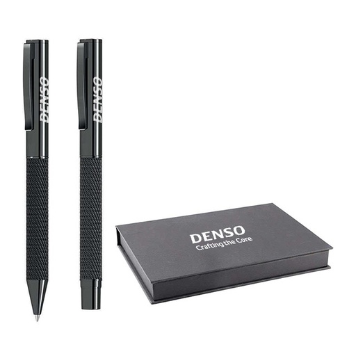 [DNSO 014] DENSO Gift Set of 2 Premium Mesh Metal Pens