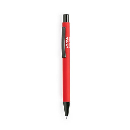 [DNSO 112] DENSO Billund Metal Ballpen - Red (Anti-bacterial) 