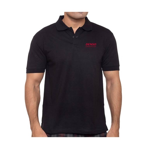 [DNSO 125] DENSO Basic DryNCool Polo Shirt with UV protection - Black