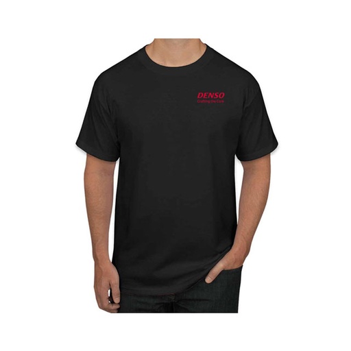[DNSO 135] DENSO Premium 100% Cotton Roundneck T-shirt - Black